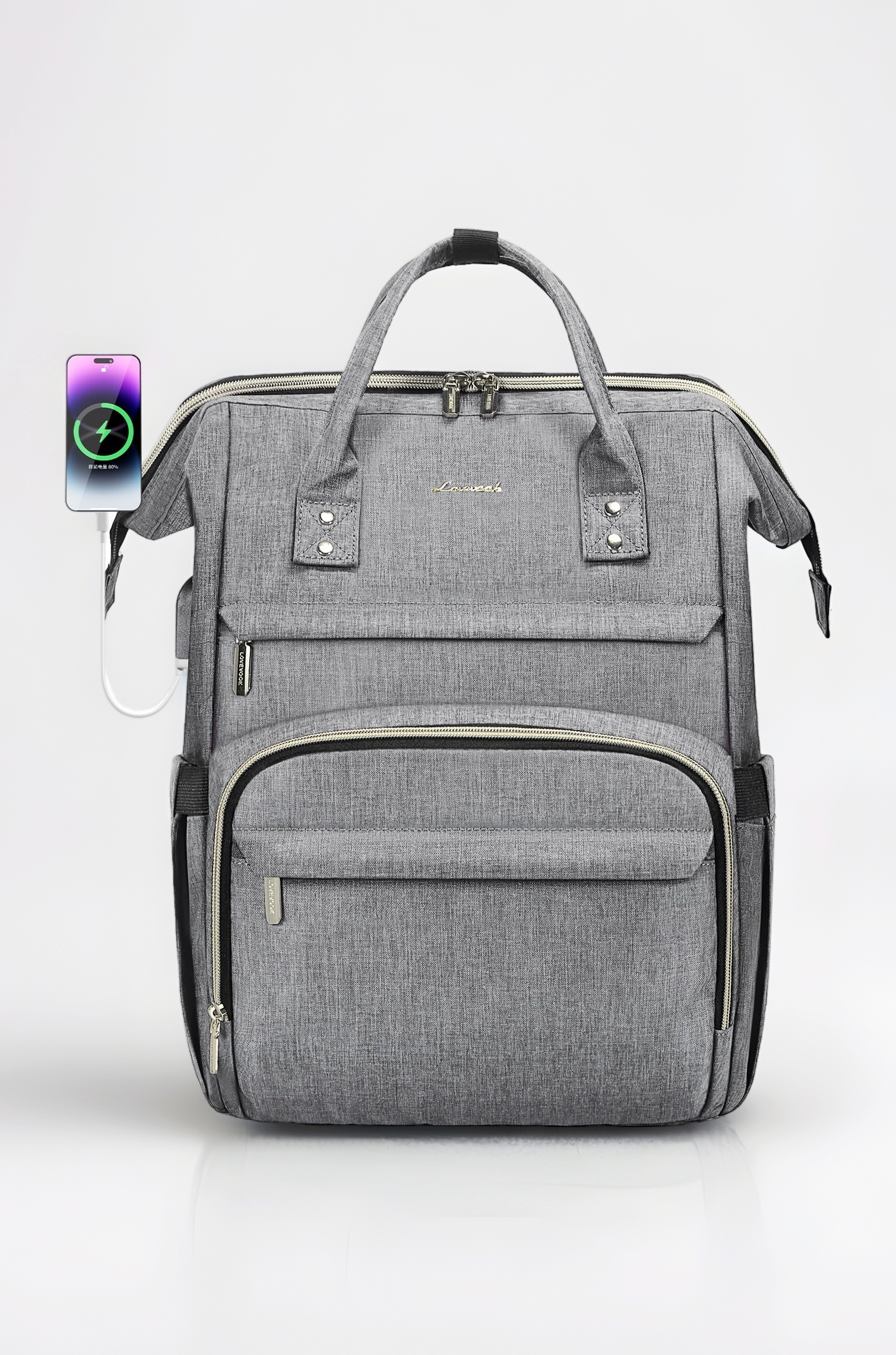 Laptop Backpack for Women Fashion Travel Bags Business Computer Purse Work Bag with USB Port