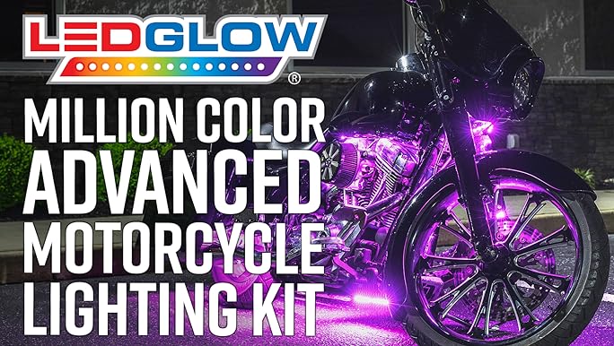 Advanced Green LED Mini Motorcycle Lighting Kit