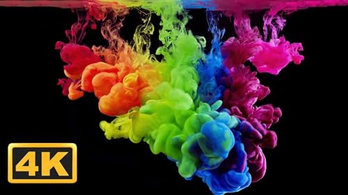 Abstract liquid, Relaxing Screensaver for Meditation. Yoga and Sleep 4K UHD ( NO ADS )