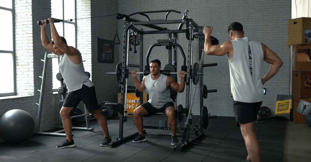 2000LBS Squat Rack for Home Gym