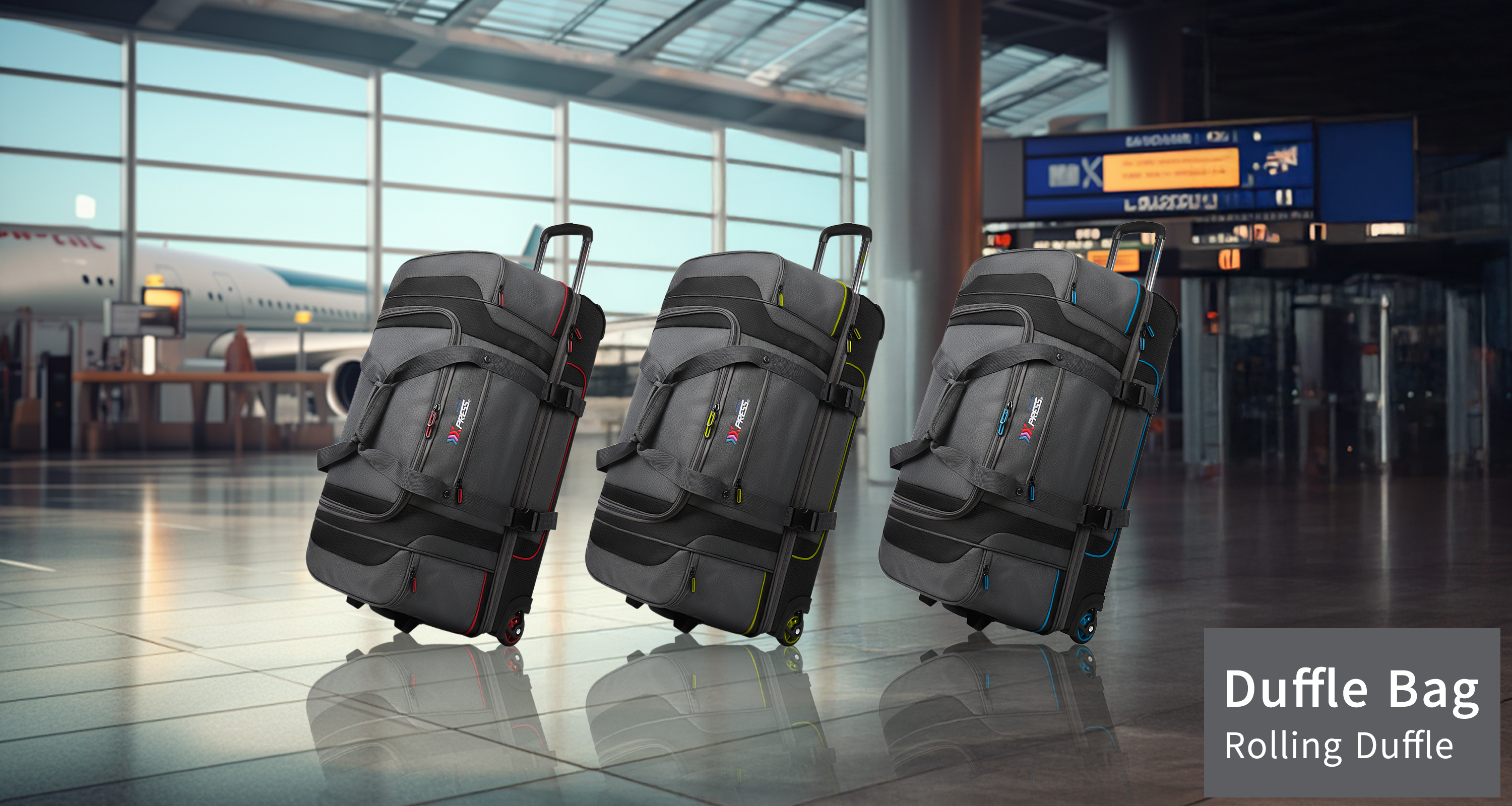 Amazon.com | 30''Extra Large Rolling Duffle Bag with Wheels w