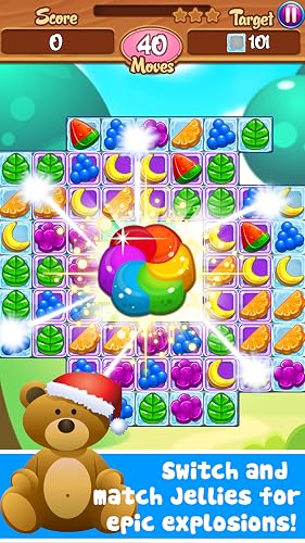 Jelly Juice Fruit Match-3 Puzzle #TOP2