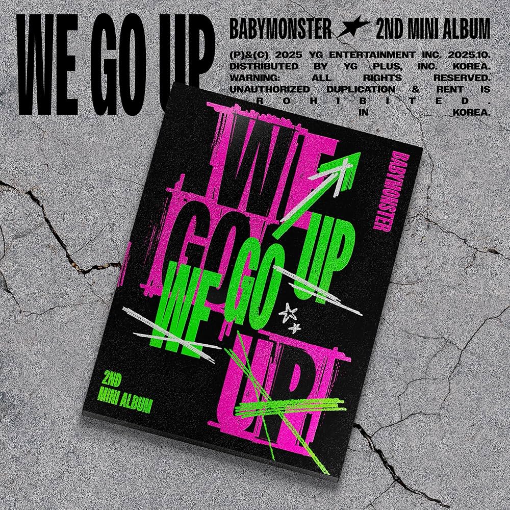 Amazon.co.jp: BABYMONSTER 2nd MINI ALBUM [WE GO UP] UP Ver