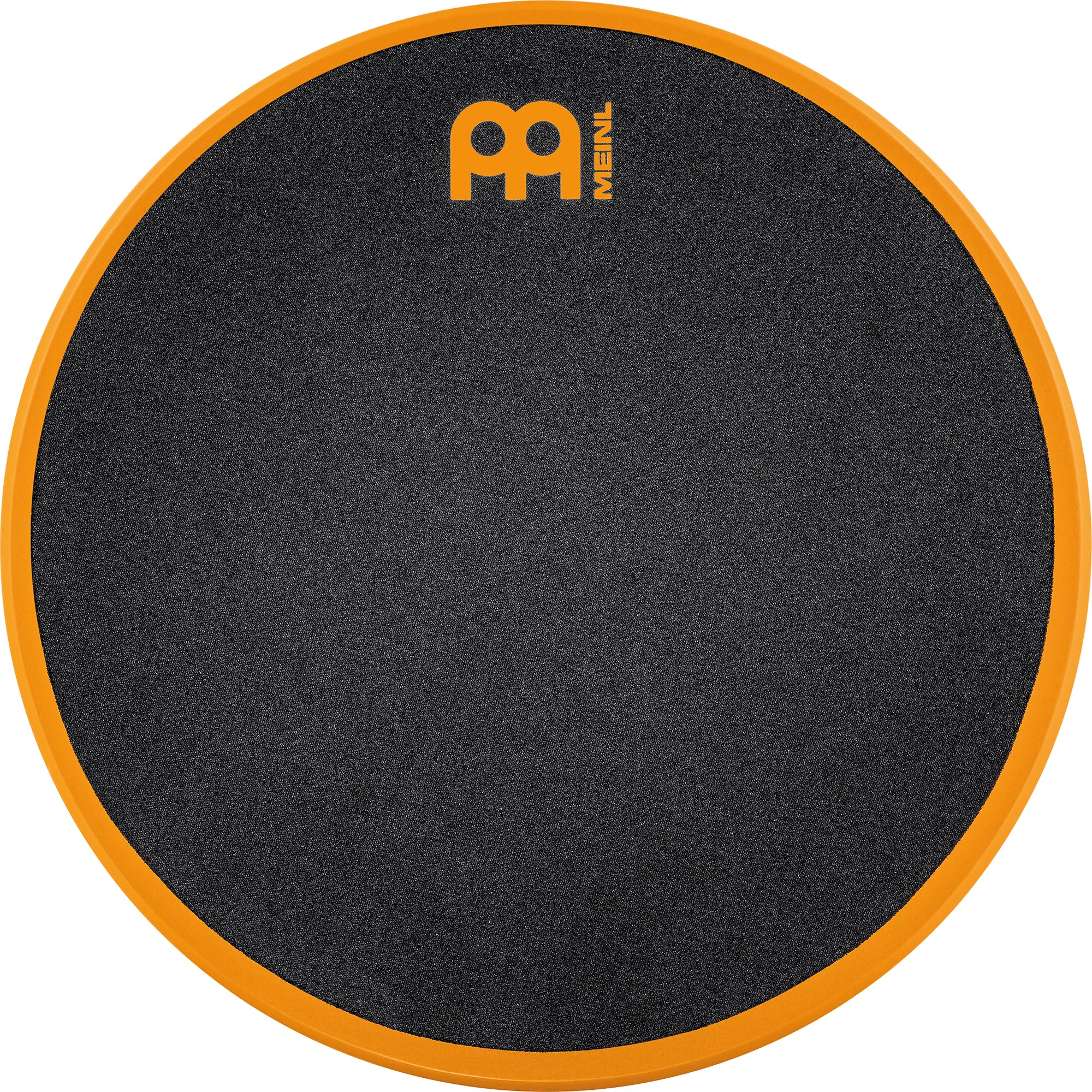 Meinl Cymbals 12" Marshmallow Drum Practice Pad MMP12OR Ultra-Silenzioso, Rimbalzo Medio, Montabile su Asta