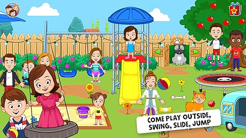 My Town Home - Fun Family Dollhouse Games for Kids