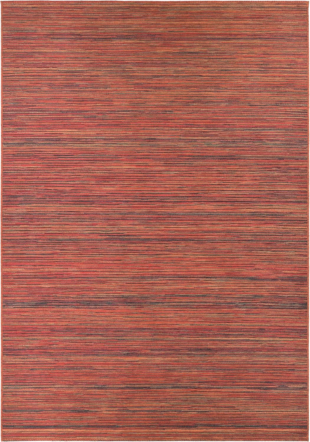Crimson Multicolor Flatwoven Synthetic Indoor/Outdoor Area Rug 2' x 3'7"