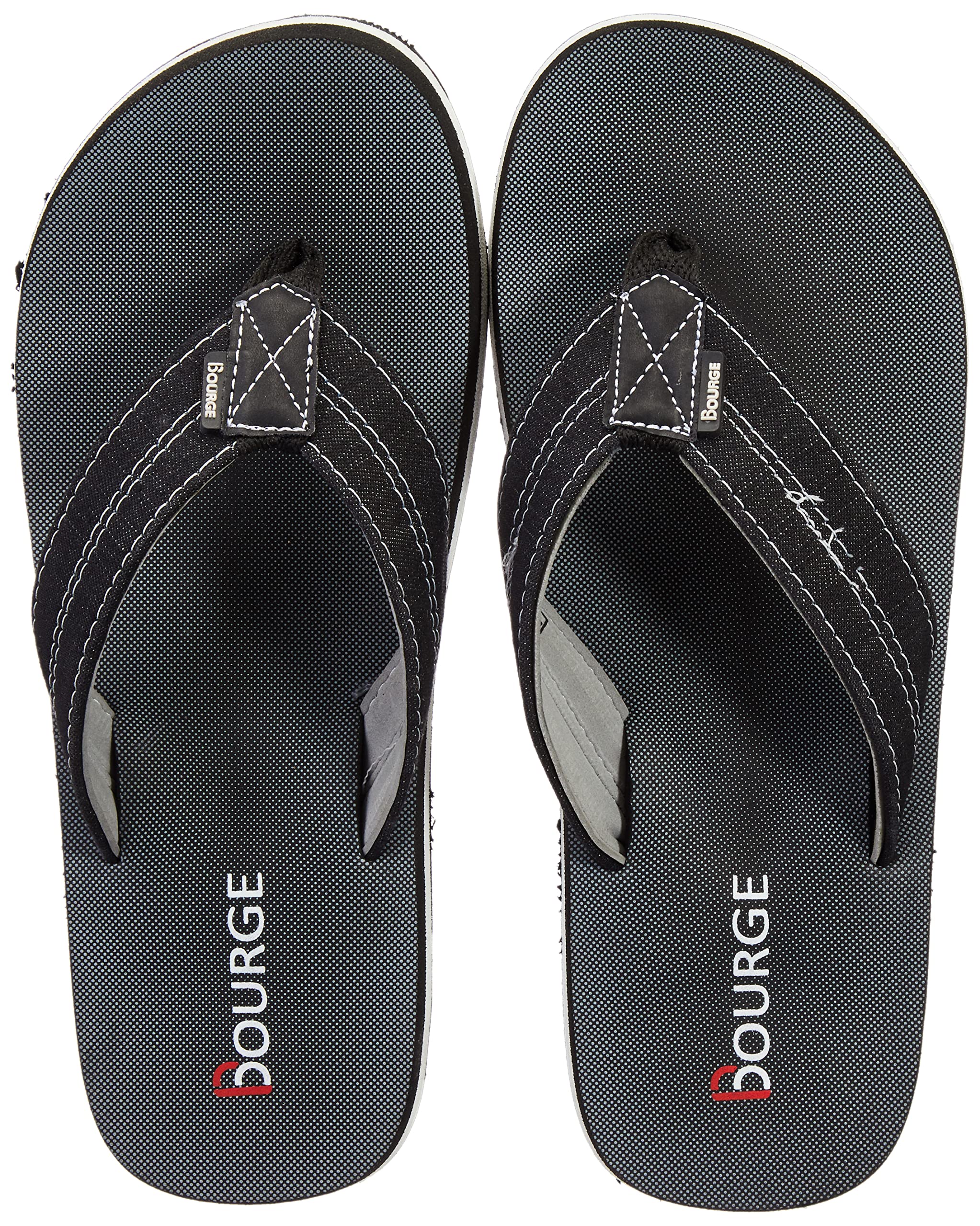 Bourge Mens Canton-z22 Grey and Black Flip-Flops-7 Kids UK (Canton-104-07) (B08HMG31P5) Amazon Price History, Amazon Price Tracker