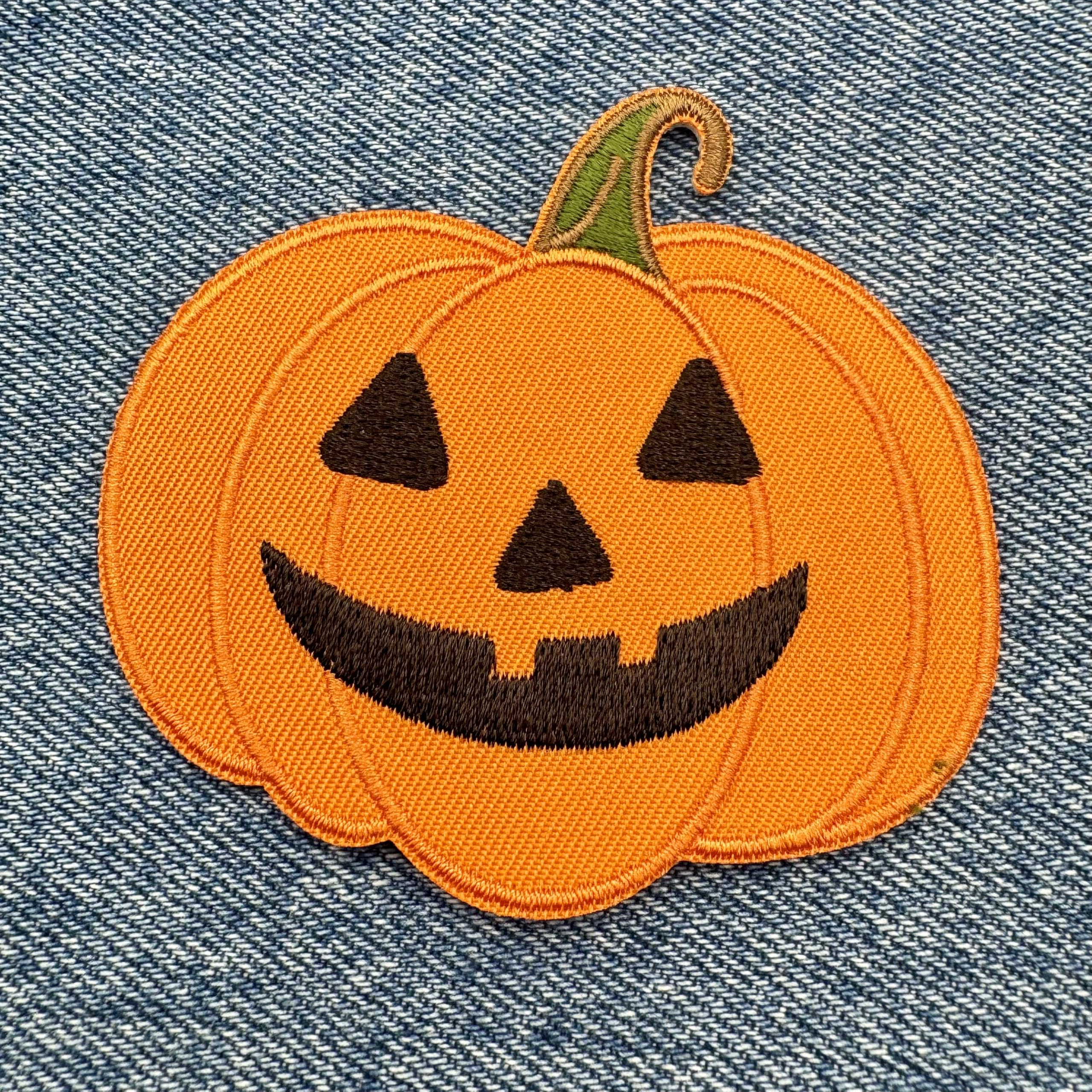 Amazon.com: Jack O Lantern Patch Embroidered Iron-On Halloween