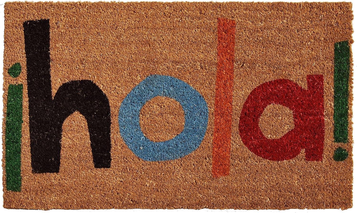 Calloway Mills AZ121561729 Colorful Hola Doormat, 17 x 29, Multicolor