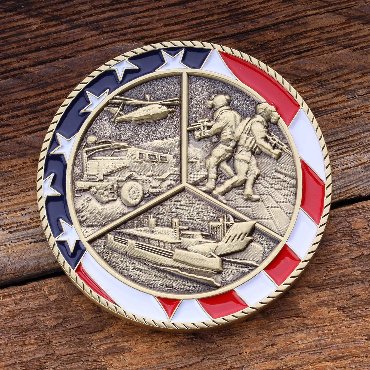 Retired USMC Challenge Coin - Designed by Marines for Marines!