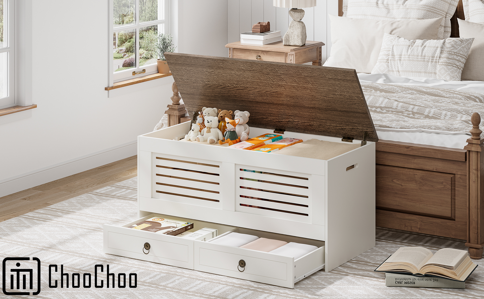 Amazon.com: ChooChoo Storage Chest, 39.3