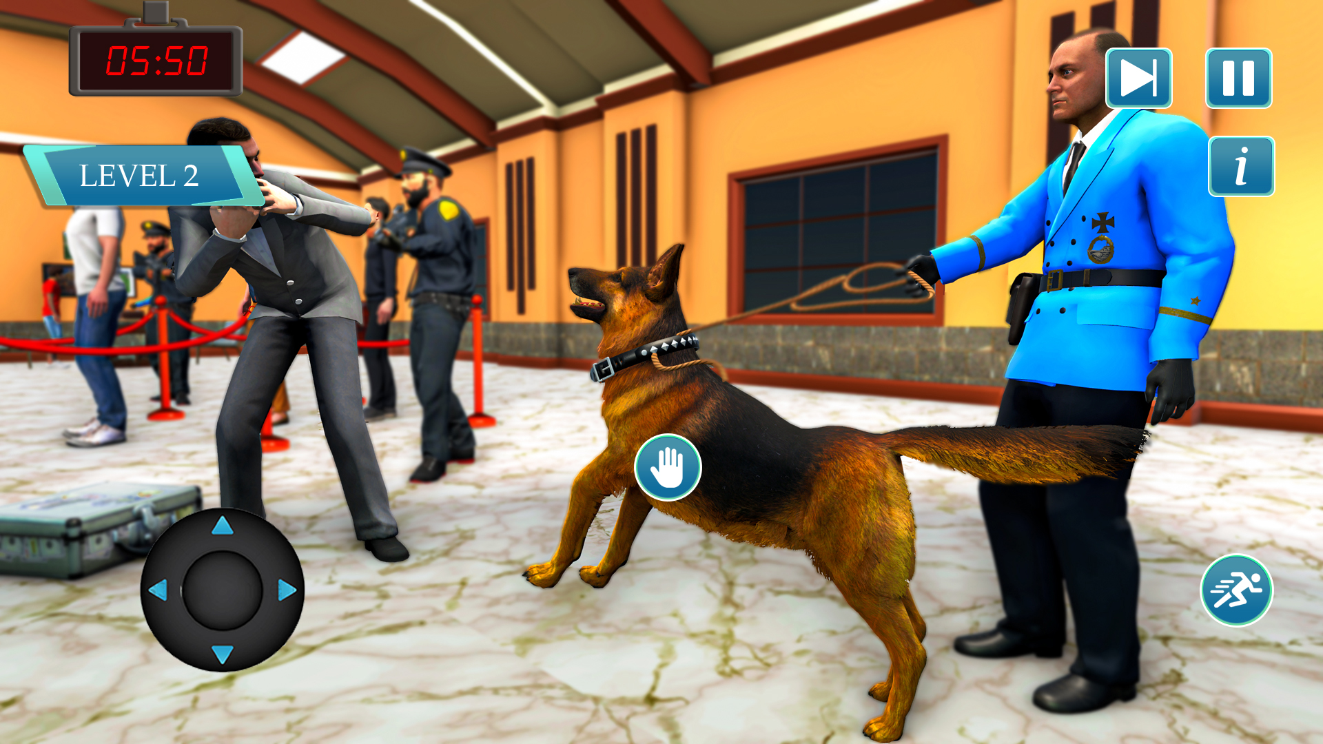 Airport Security Officer Manager 3D Game Border Patrol Airport