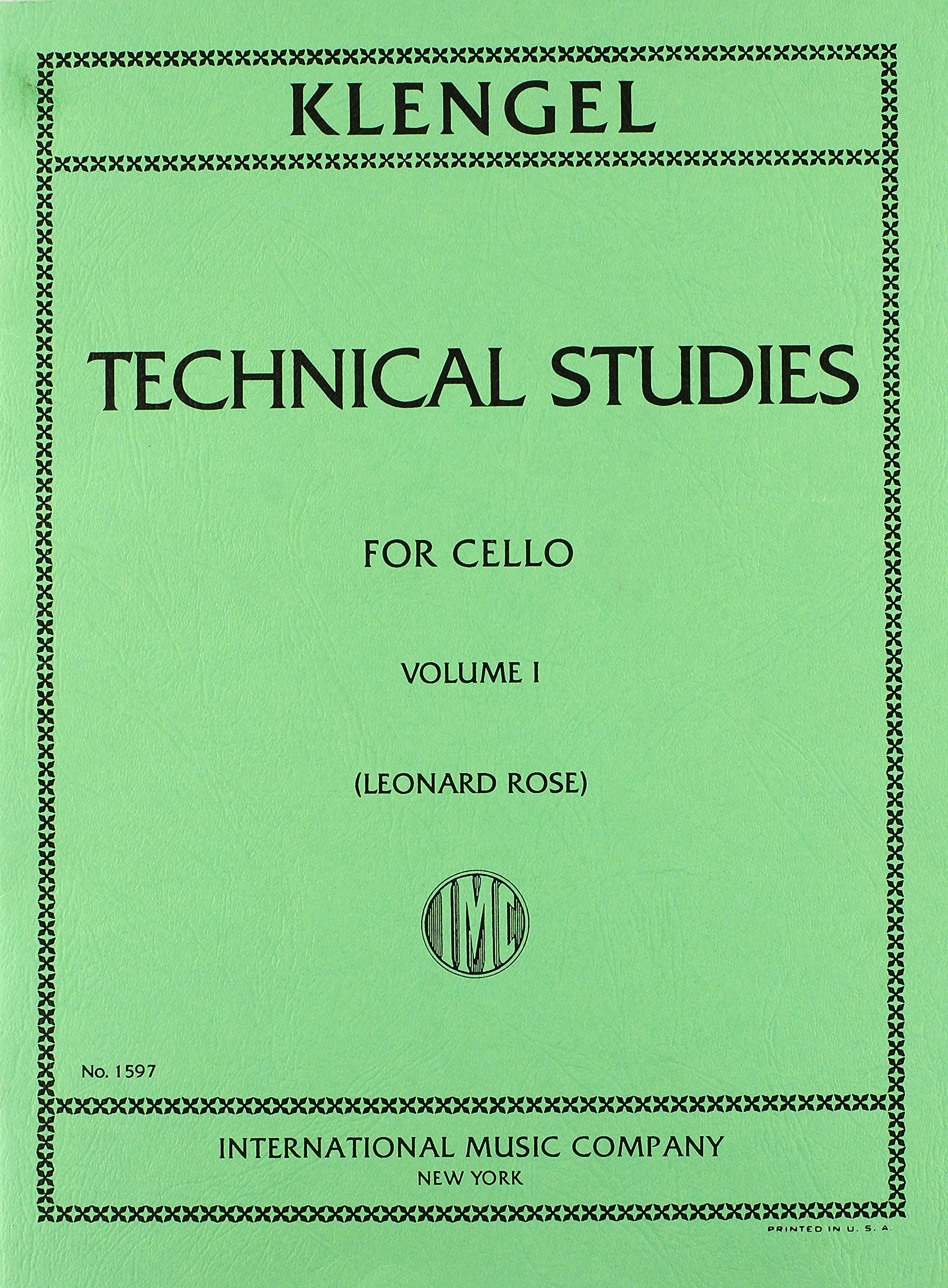 Technical Studies for Cello Vol.1