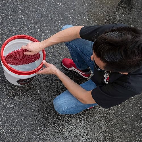 Miniatura 5 de Cubeta roja de Chemical Guys DIRTTRAP02, Rojo