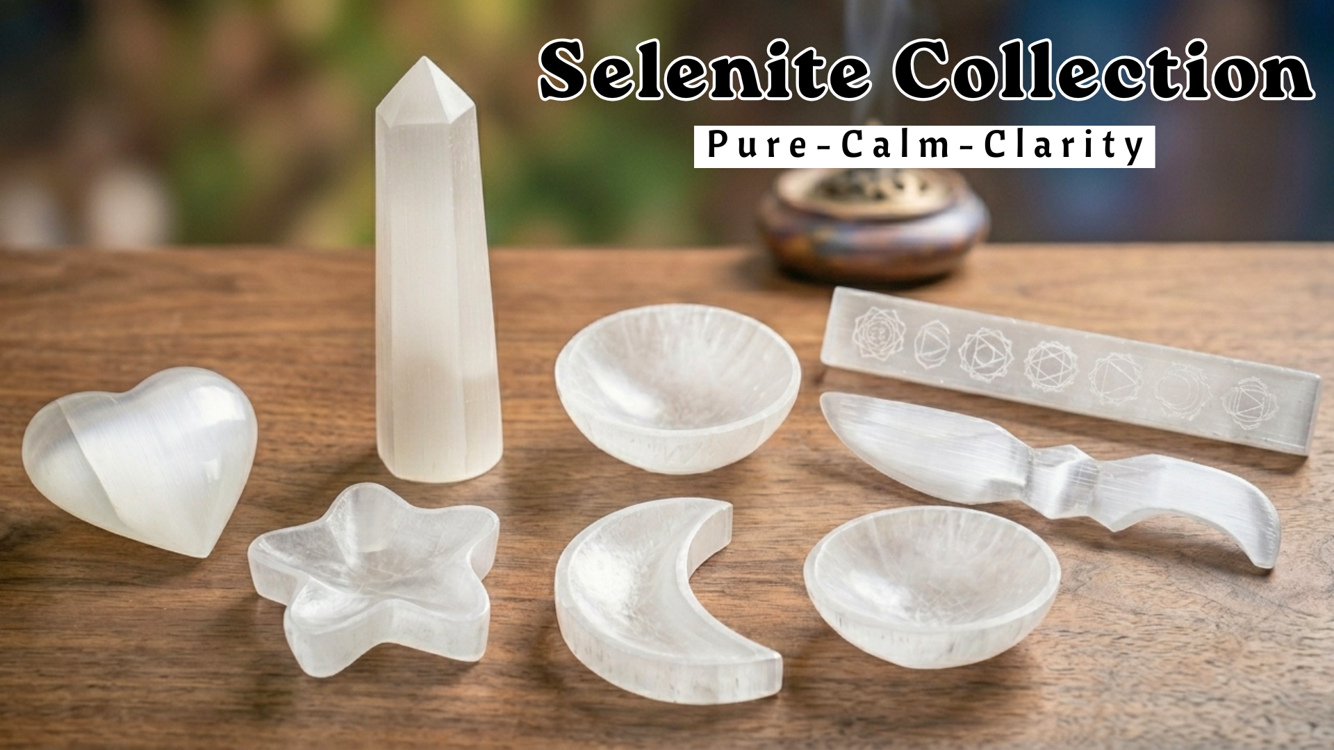 Amazon.com: Amazing Gemstone Selenite Crystal Towers - Natural