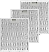 Updated W10169961A Range Hood Filter Replacement (3PCS) by Techecook, 5-Layer Aluminum Mesh Hood Grease Filter 10.5 x 12 Inch Fit for Whirlpool, Kitchen Aid, Jenn-Air Range Hoods
