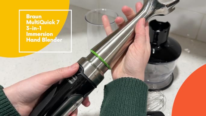 新品BRAUN クイック7 Amazon.com: Braun MultiQuick 7 3-in-1 Immersion Blender with