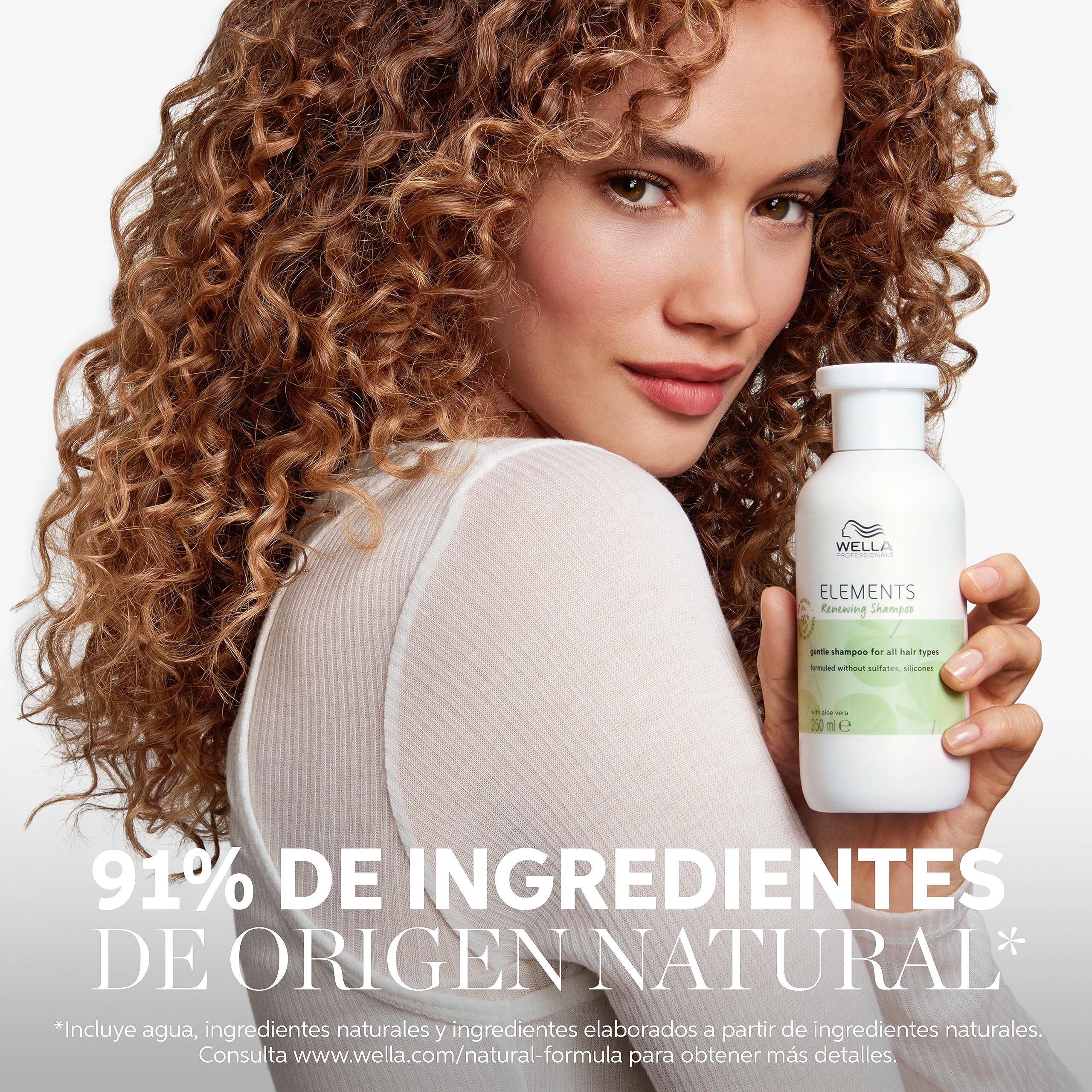 Wella Professionals Pack Elements, Cabello y Cuero Cabelludo Saludable, 100% vegano, Sin Siliconas ni Sulfatos, Champú (1L) + Mascarilla (500ml)