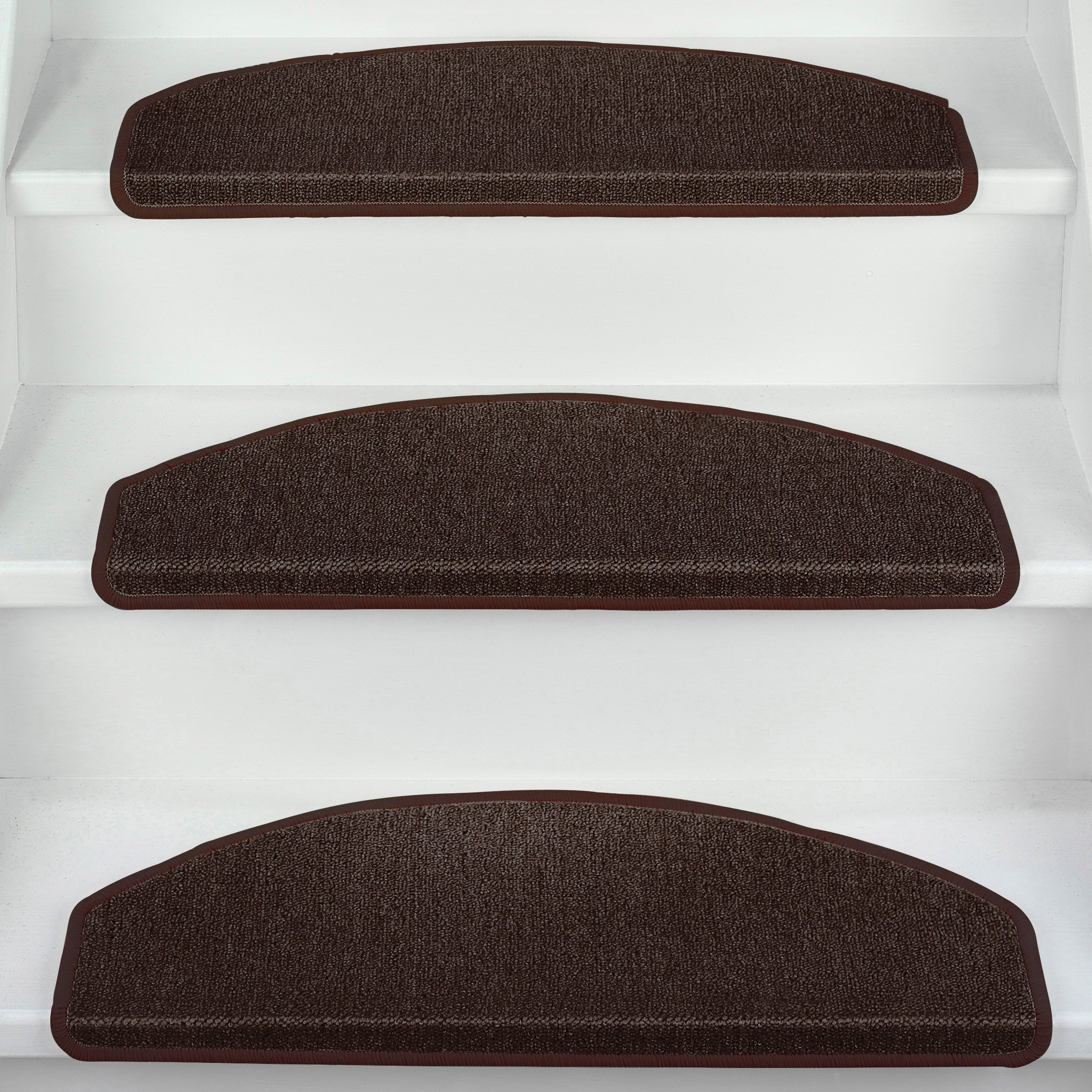 Excellent quality Beautissu Indoor Stair Pads 28x65cm ProStair Set of 15 Stair Tread Mats Non