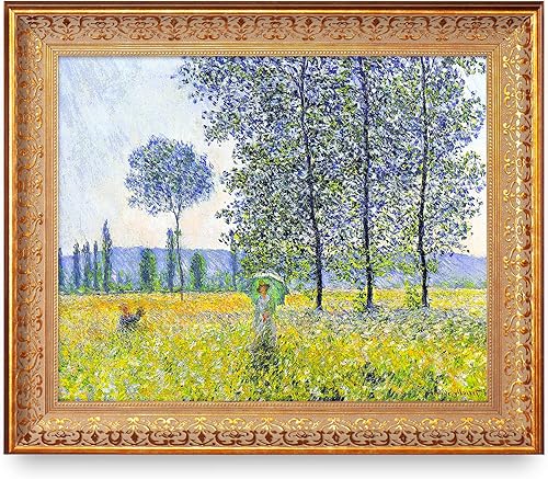 Miniatura 74 de A&T ARTWORK Antibes Seen from The Salis Gardens de Claude Monet Las Obras de Arte Clásico Mundial Reproducciones, Impresiones de Arte en Lienzo