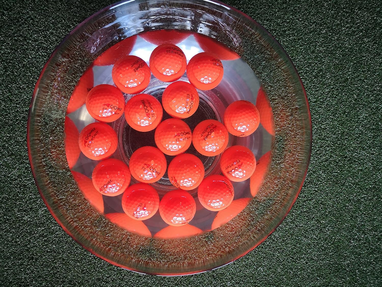 A99Golf Floating Golf Balls with Carry Bag – Water Practice Floater Balls for Pool, Pond & Water Range, High-Visibility Orange (96 PCS)