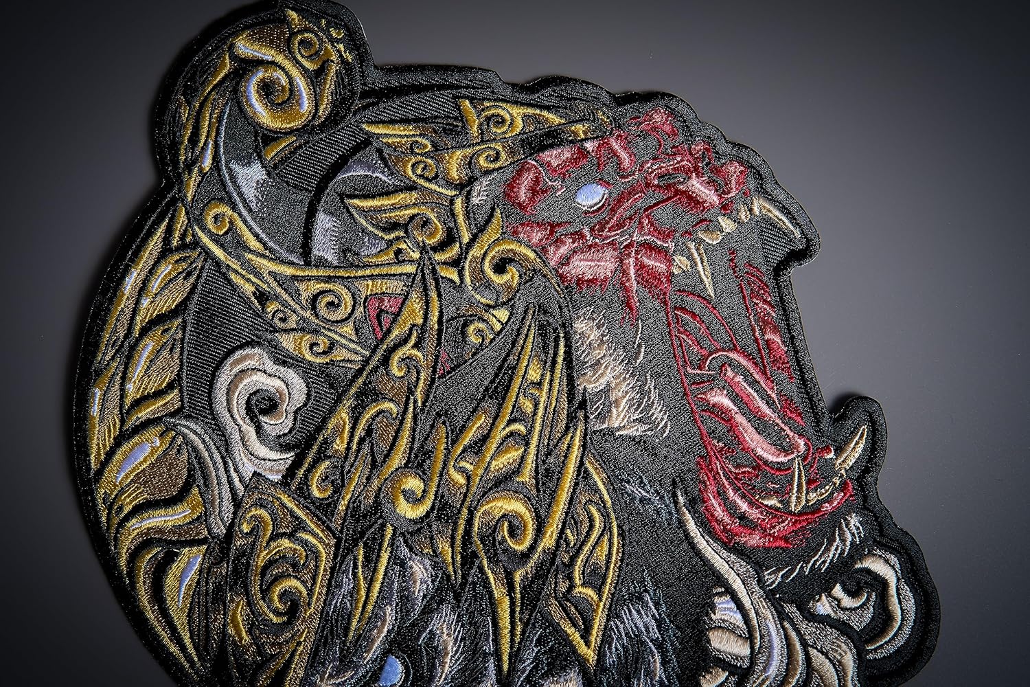 Jatayu & Hanoman Patch for Custom Vest/Iron-on/Sew on
