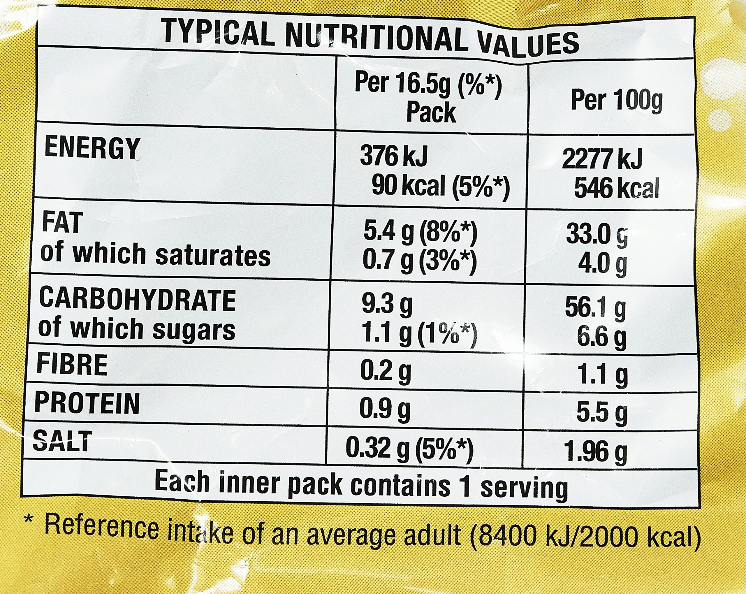 Walkers Wotsits Really Cheesy Snacks, 16,5 g, confezione da 24