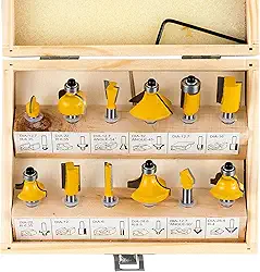 EDA Fresas Para Tupia Com 12 Peças Eda