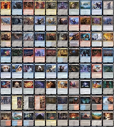Orc Amass Commander Deck - Sauron - EDH - Grixis Blue Black Red - Lord of the Rings LOTR - 100 cartas - Magic The Gathering Deck - Muy fuerte