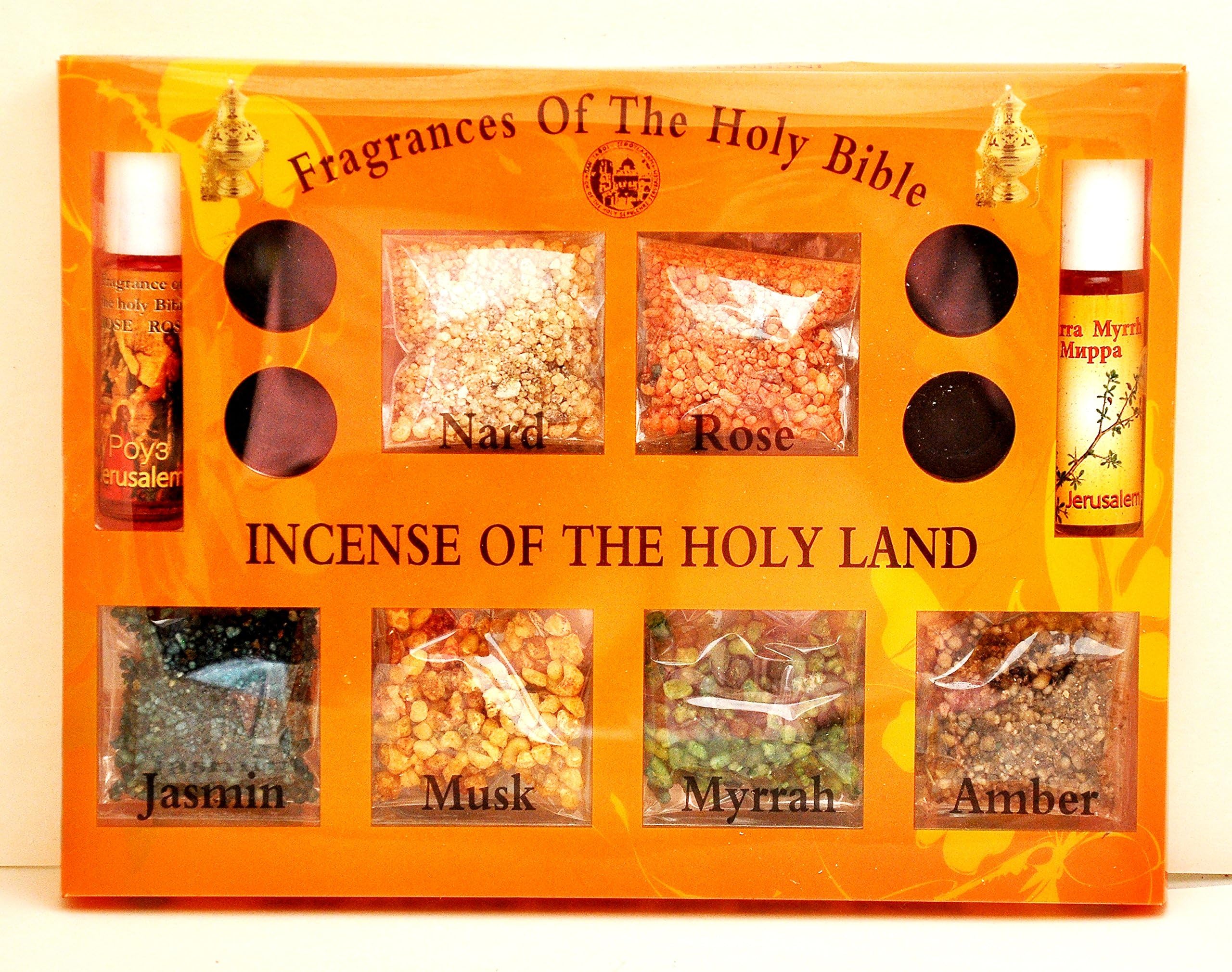 Fragrances of The Holy Bible Incense of The Holyland Jerusalem