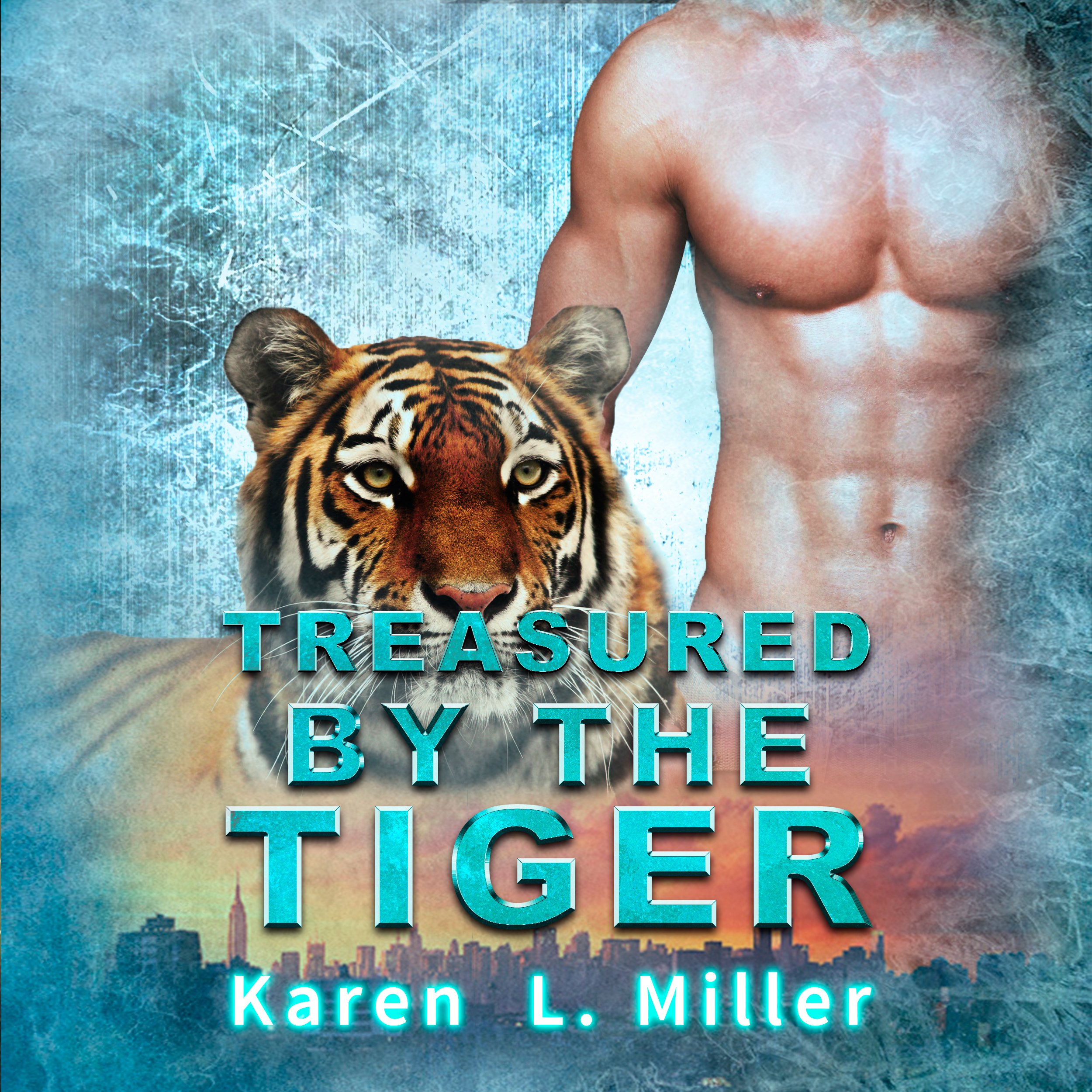 Cover art for Shifter Paranormal Romance: Treasured by the Tiger