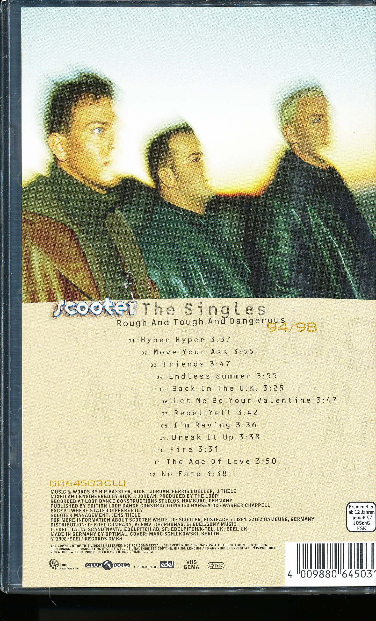 Scooter - Rough & Tough and Dangerous-The Single [VHS]