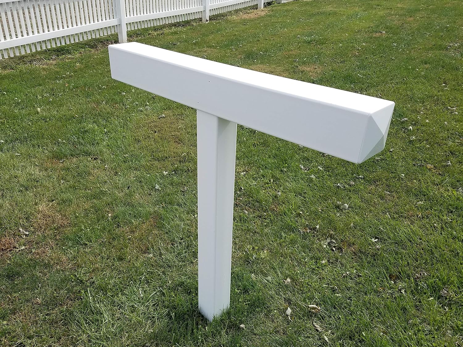 for 3 XL Mailboxes, 42-in x 40-in, Heavy Duty, White, Vinyl Sleeve (mailboxes not Included)