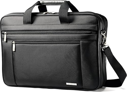 Samsonite Classic Two Gusset 17 Toploader Negro