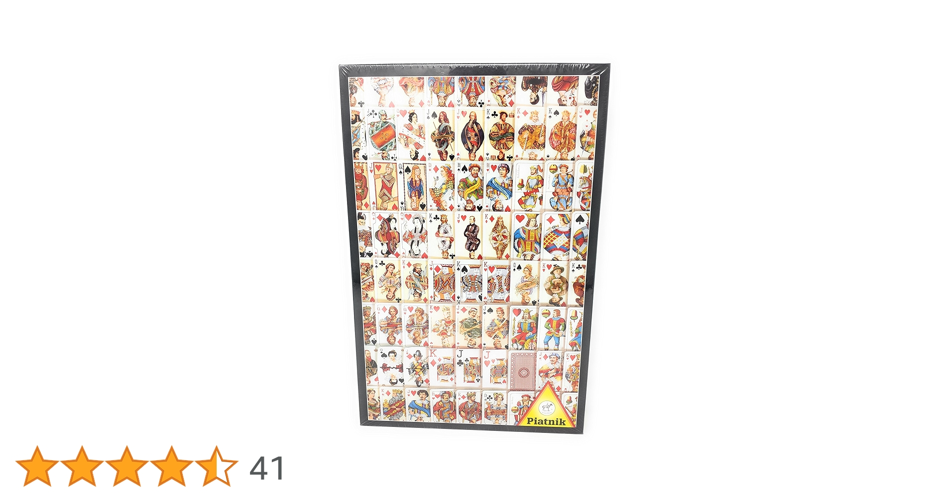 ジグソーパズル puzzle 1000 piatnik Playing Cards, 1000 Piece Puzzle, Standard Playing Card