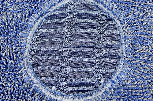 Miniatura 7 de Almohadilla de fregona de hilo giratorio con limpiador de manchas, 18 pulgadas, paquete de 6