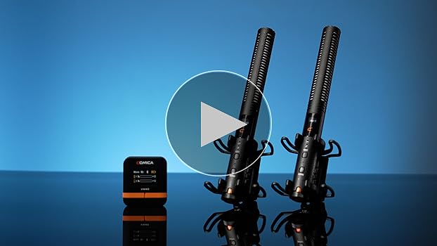Amazon.com : COMICA VM40 Combo Dual-Channel Wireless Shotgun