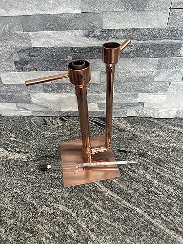 Miniatura 5 de Loro a prueba de cobre para destilar, elaborar cerveza, luz de la luna, tequila con hidrómetro, destilación bidireccional