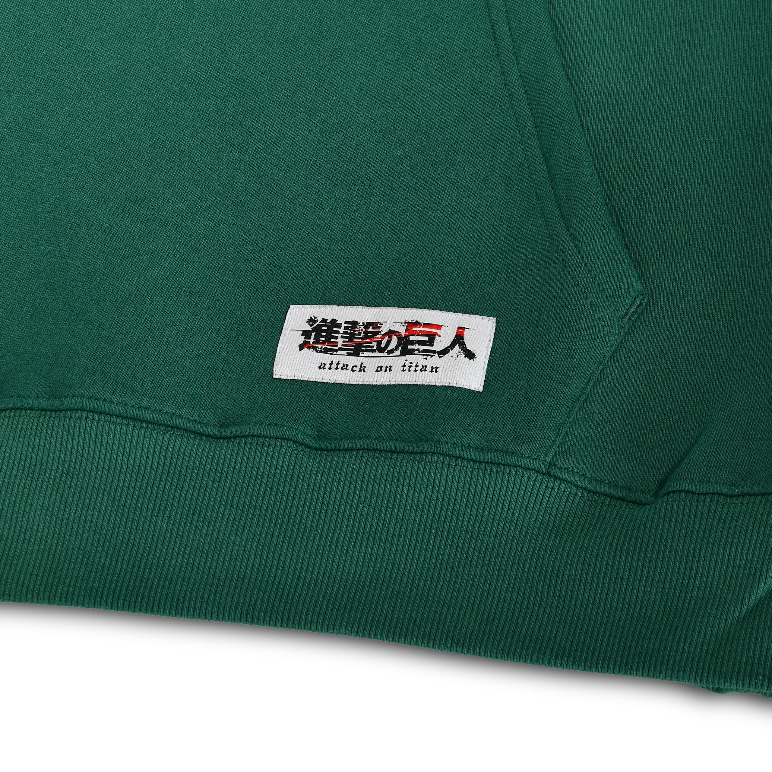 Elbenwald Anime - Sudadera con capucha Sailor Moon, Attack on Titan y One Piece bolsillo frontal multicolor