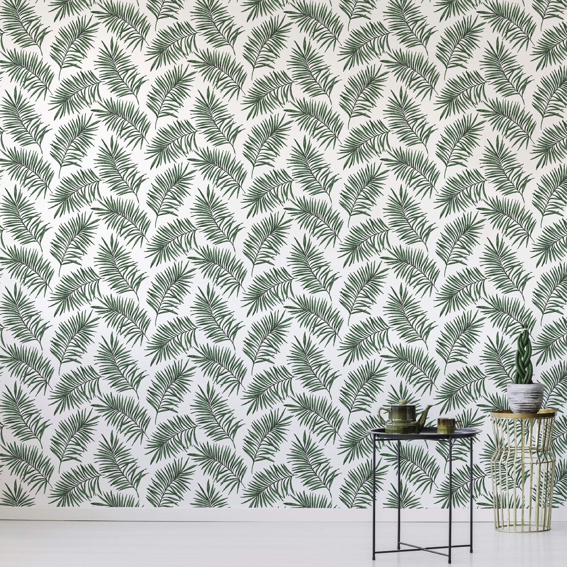 Superfresco Easy Scandi Green Wallpaper 53cm