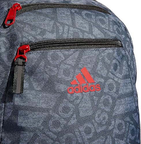 Miniatura 7 de adidas Mochila Foundation 6 Adi Collage Jersey Onix-greyBlackVivid Red talla única Mochila Foundation 6