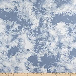 Telio Deandra Cotton Tie Dye Denim Blue, Fabric by The Yard