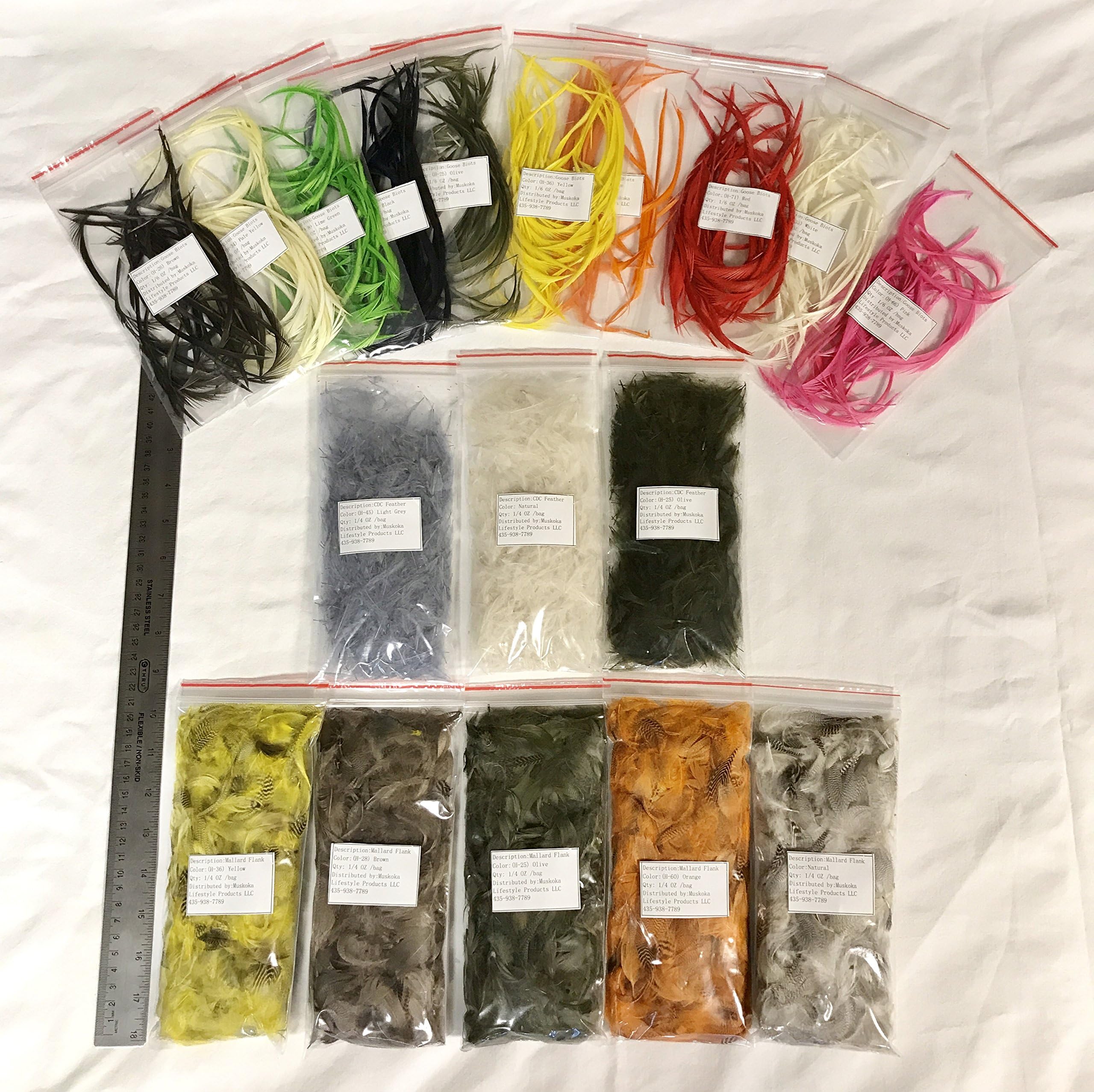 Muskoka Lifestyle Products Fly Tying Material kit II