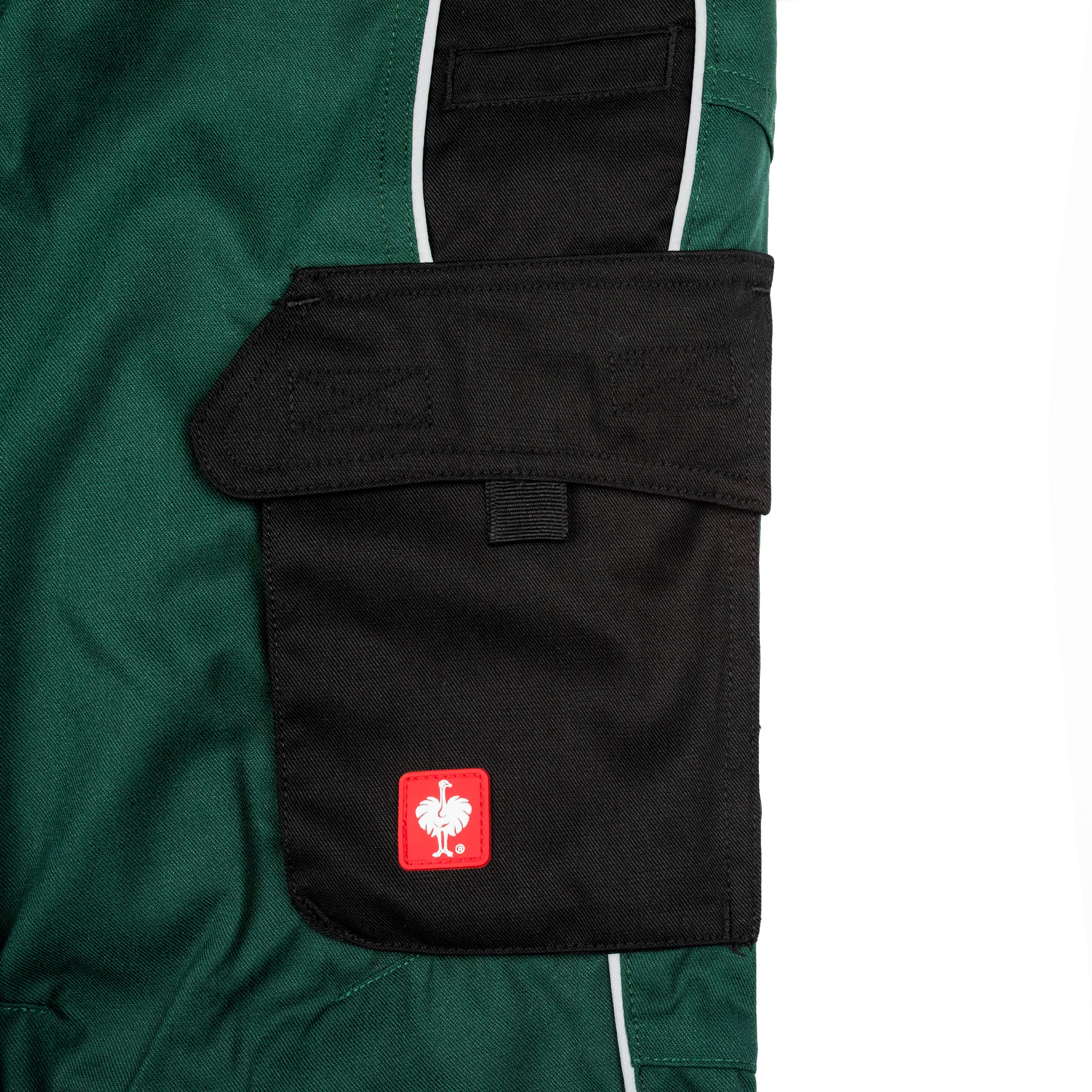 Engelbert Strauss E.S. Kinder Bundhose Hose e.s. Active (grün/schwarz, 134/140)