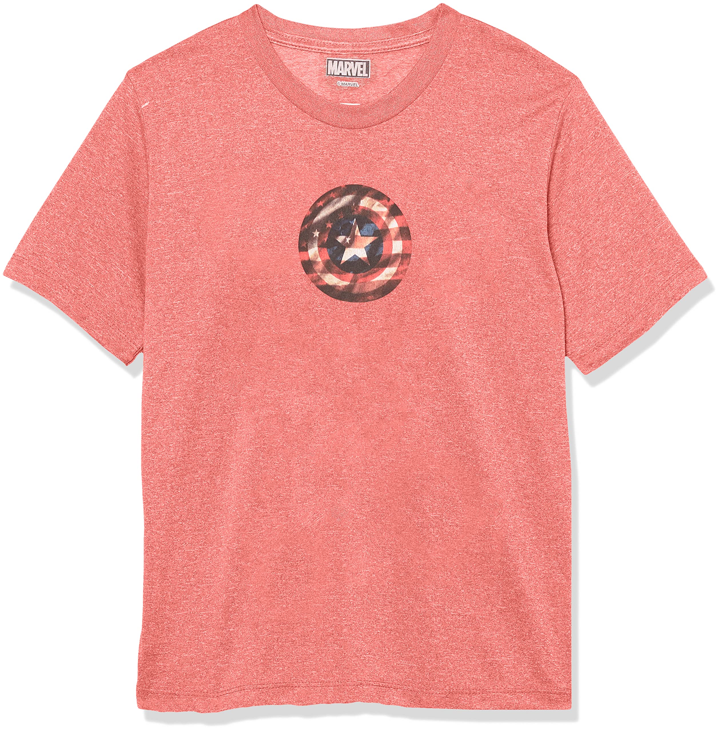 Marvel Camiseta con escudo de bandera para niños