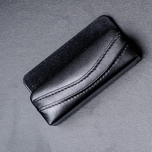 Miniatura 7 de Dacasso Tarjetero de cuero negro