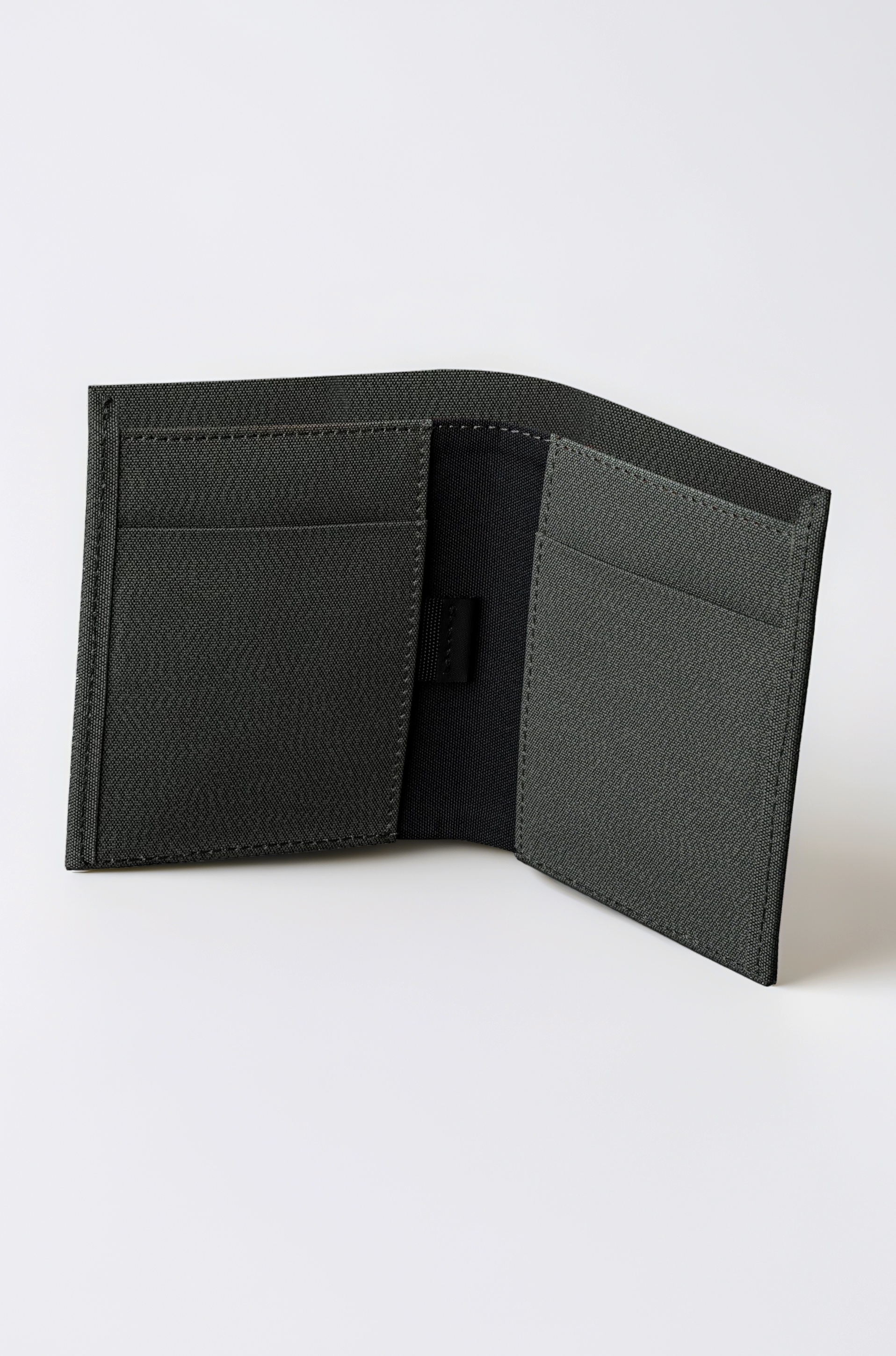 Ark Bifold Cash Wallet - Minimalist Front Pocket Wallet for Men Daily Use,Magnetic Closure for Security, Grey, Medium