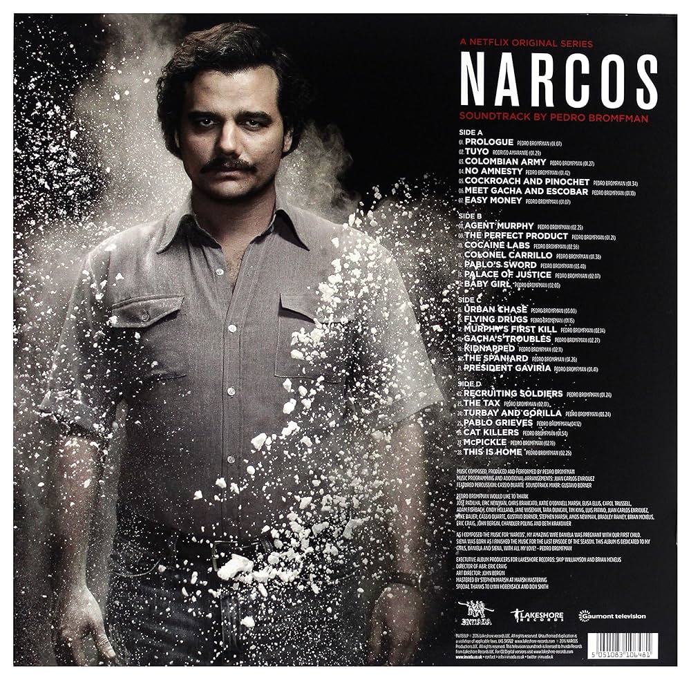 NARCOS 2LP VA サウンドトラック Narcos-Original Soundtrack (Red-Black 2lp) [Vinyl LP