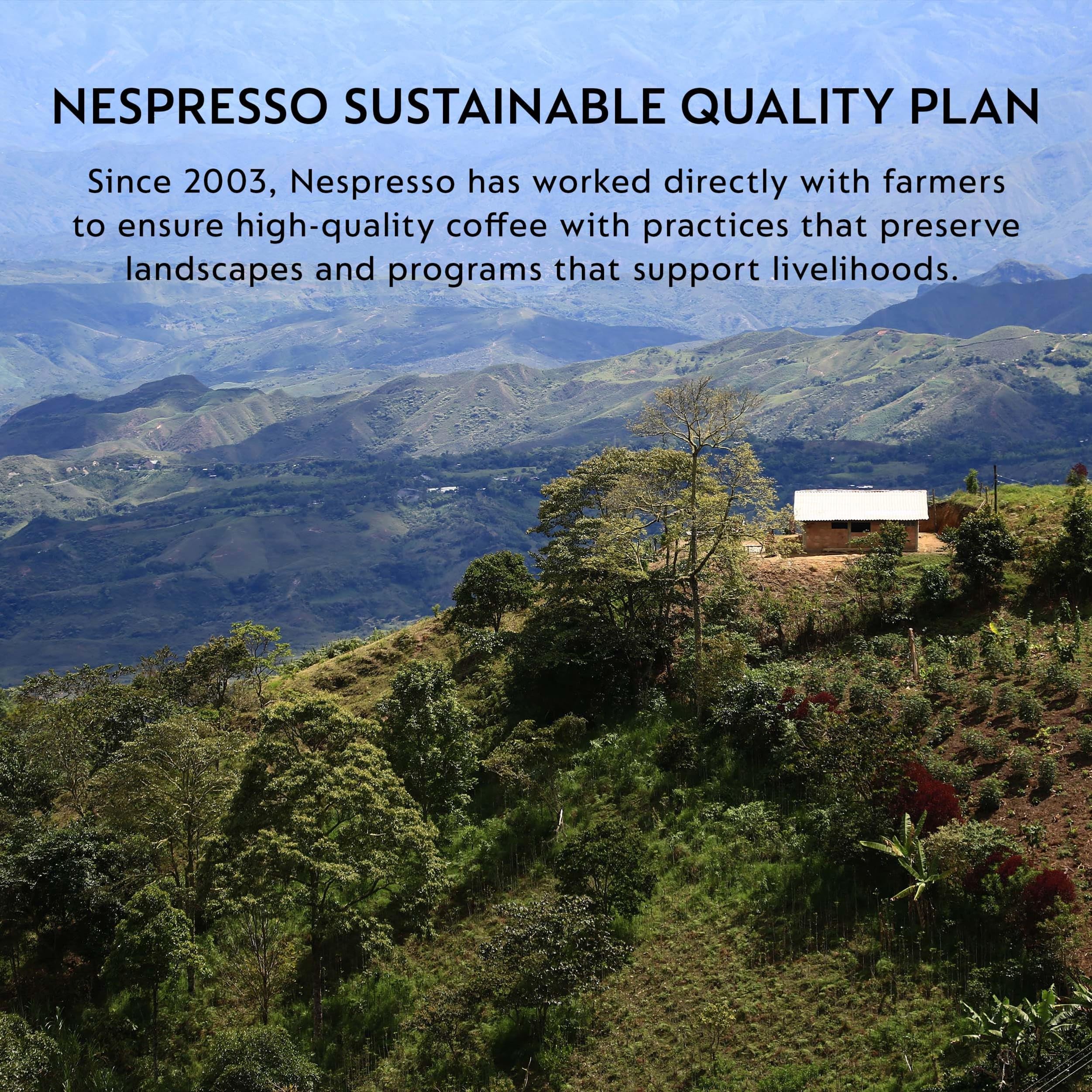 Nespresso Original Cápsulas de Café Roma, 100 Cápsulas para Máquina de Café, Cafetera, Tueste Ligero con Notas Amaderadas