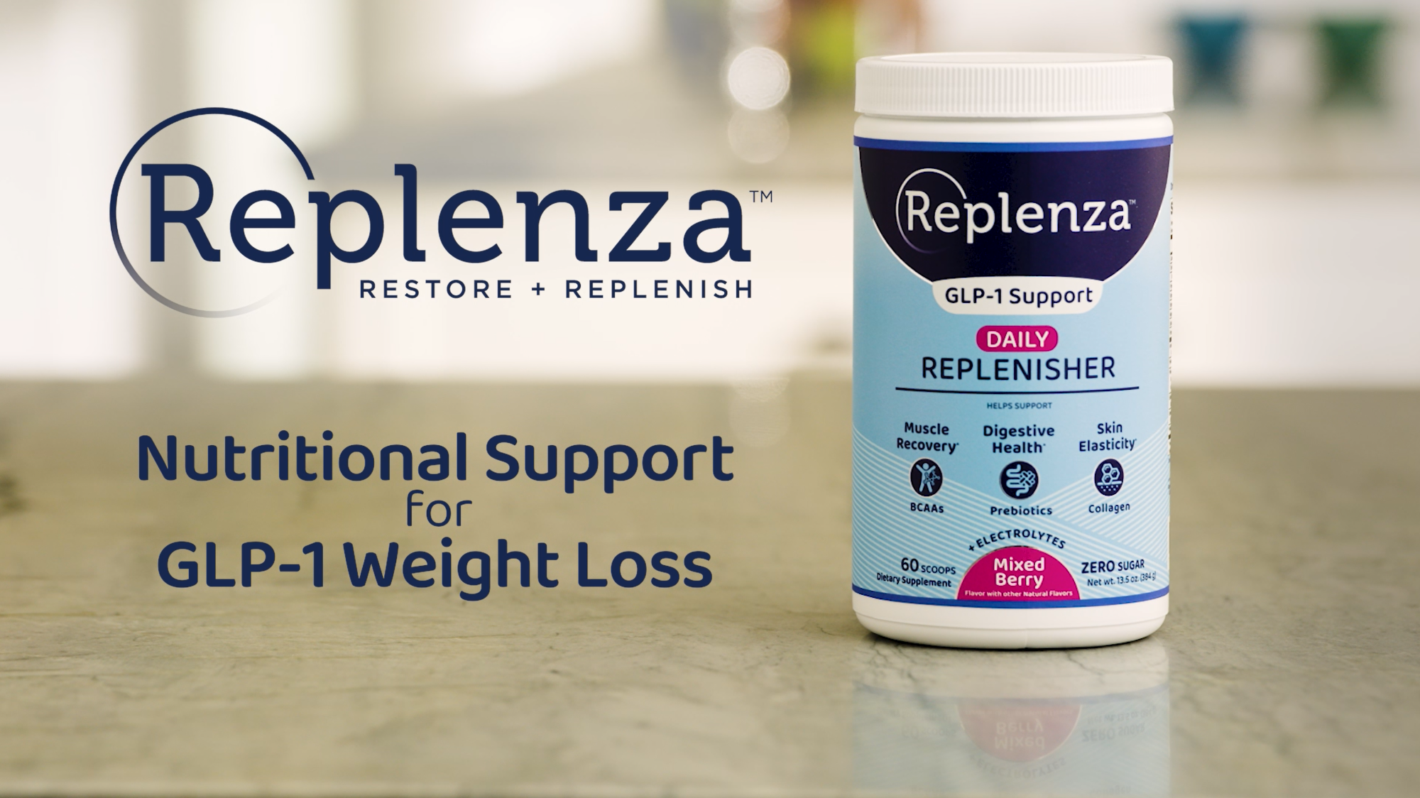 Amazon.com: Replenza Daily Replenisher GLP-1 Nutritional Support